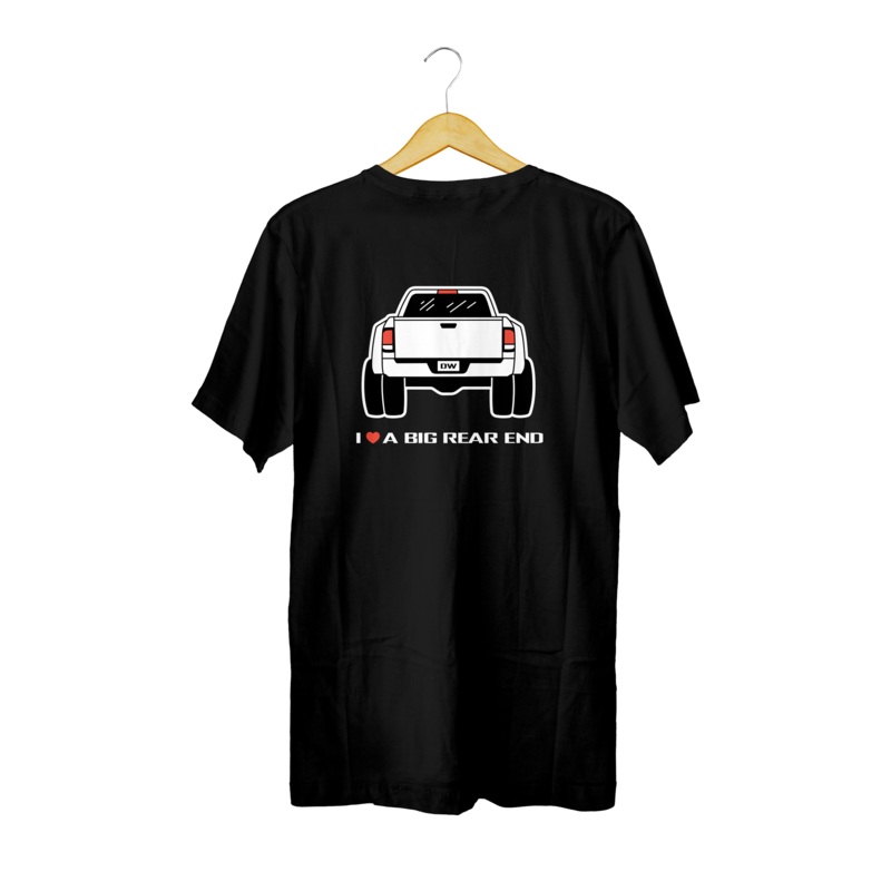DuallyWheels.com Black I Love A Big Rear End T-Shirt (M)