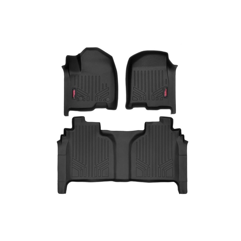 Floor Mats | FR & RR | FR Bucket | Crew | Chevy/GMC 1500/2500HD/3500HD (19-24)