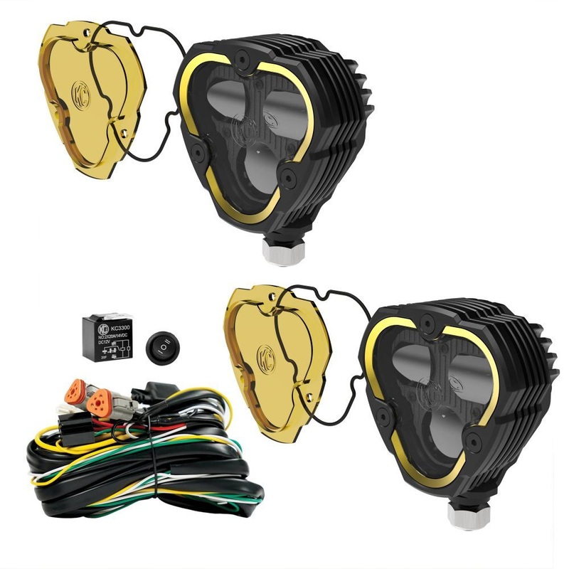 KC HiLites Flex Era 3 Dual Mode SAE Fog Light Master Kit