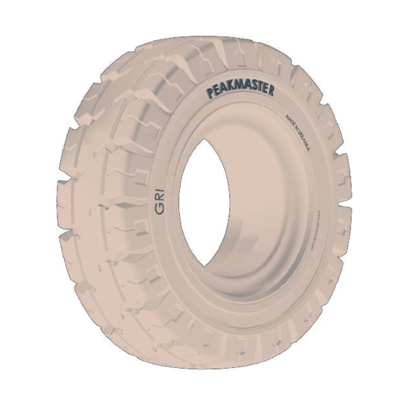 6.50-10 5″ GRI PEAKMASTER, Standard, Non-Marking, Solid, White