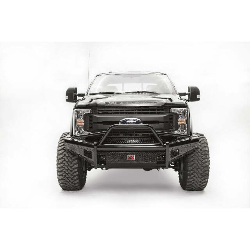 Fab Fours FS17-S4162-1 Black Steel Front Ranch Bumper