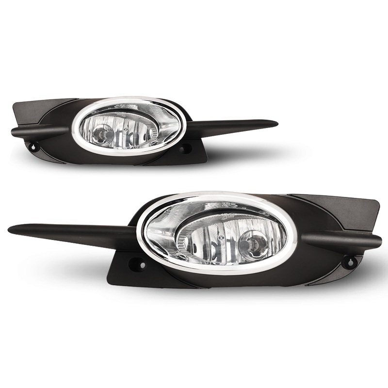 For 2009-2011 Honda Civic 2Dr Fog Lights – Clear