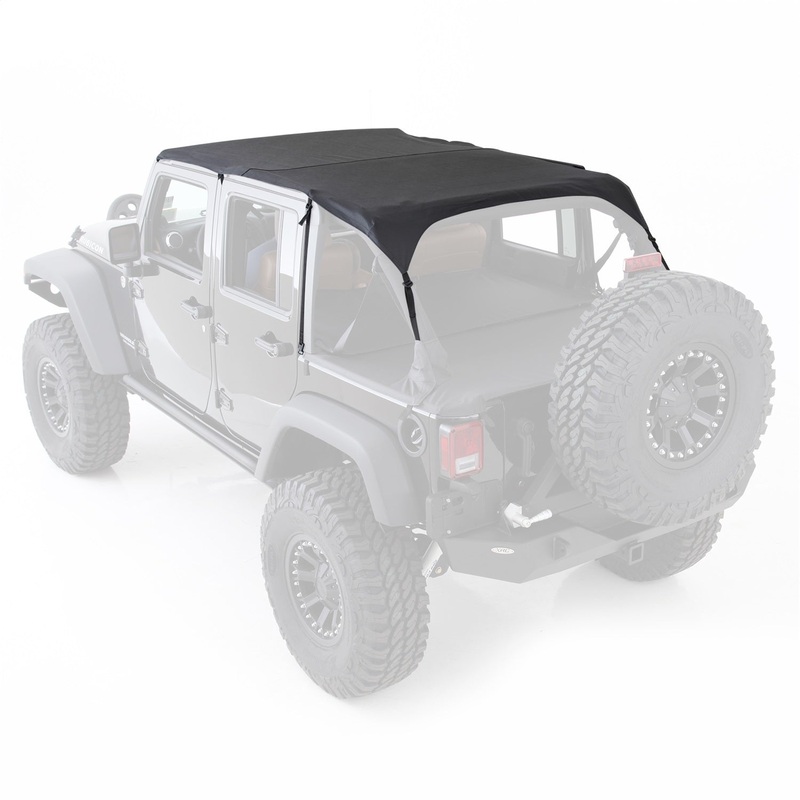 SmittyBilt EXTENDED TOP DIAMOND BLK – SB94635