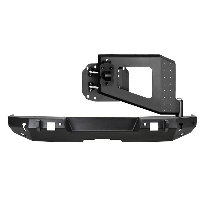 Westin 59-82055 WJ2 Rear Bumper fits 2018-2025 Wrangler JL with Tire Carrier with Sensors
