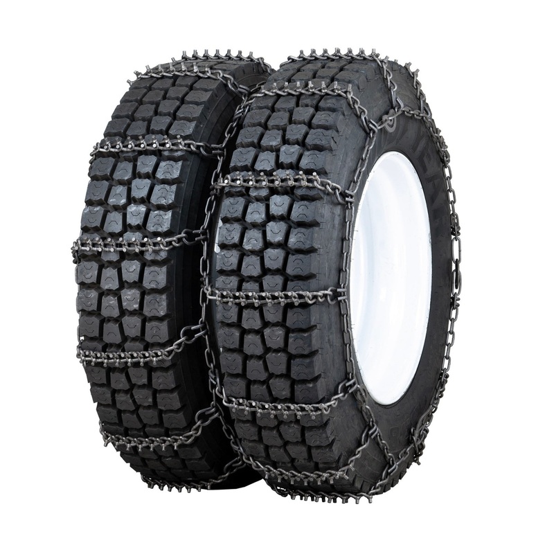 10.00-20 Nordic Studded Alloy Truck Chain Dual/Triple – 7MM Cam Style – 1 Pair
