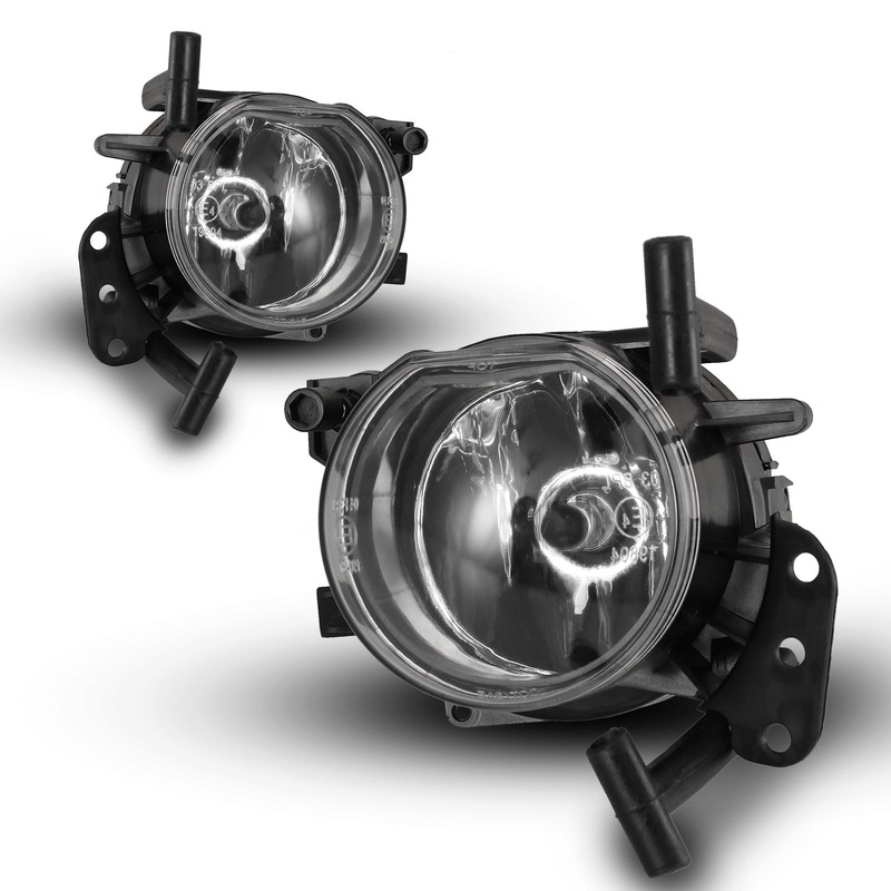 For 2004-2010 BMW 5 Series Fog Lights – Clear
