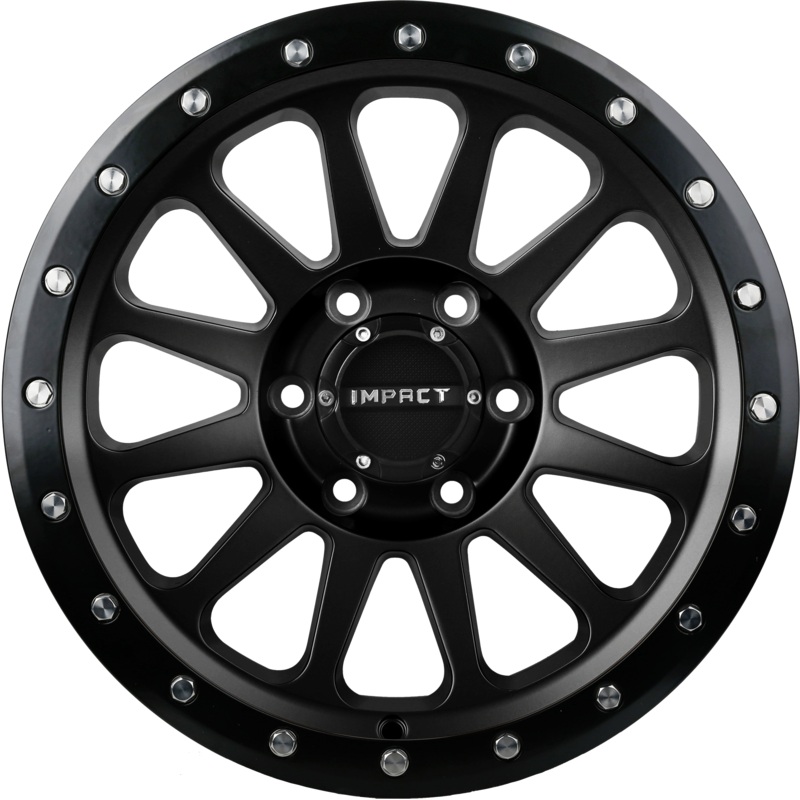 Impact Offroad 17X9 Offroad Wheel |6X139.7 PCD |0mm Offset |107.7mm CB Satin Black Rims
