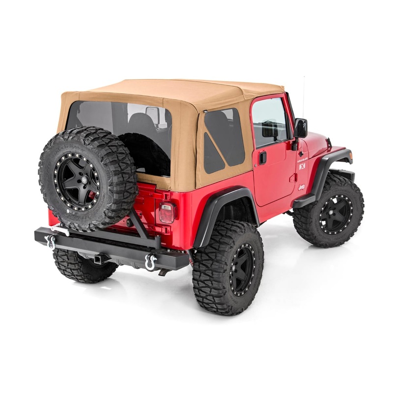 Soft Top | Replacement | Spice | Half Doors | Jeep Wrangler TJ 4WD (97-06)