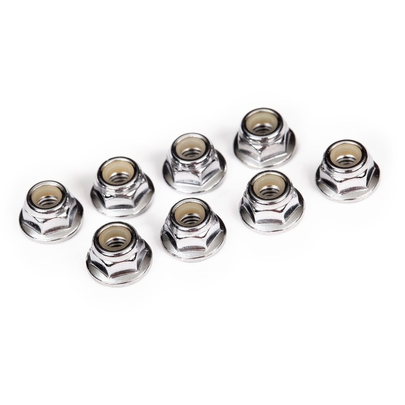 Traxxas Nut Flanged Nylon Locking 4mm