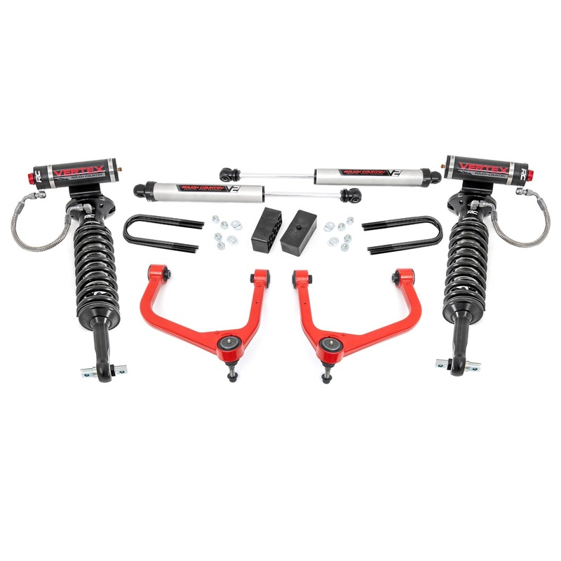3.5 Inch Lift Kit | Mono Leaf Rear | Vertex/V2 | GMC Sierra 1500 (19-24)