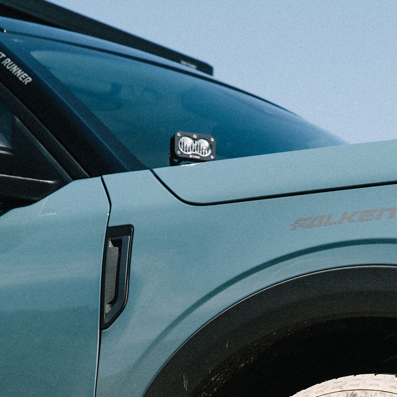 BAJA DESIGNS 2021-2024 Ford Bronco Sports S2 Pro A-Pillar LED Light Kit