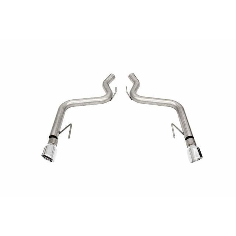 Corsa Performance 21086 Tack Axle-Back Exhaust System Fits 15-17 Mustang