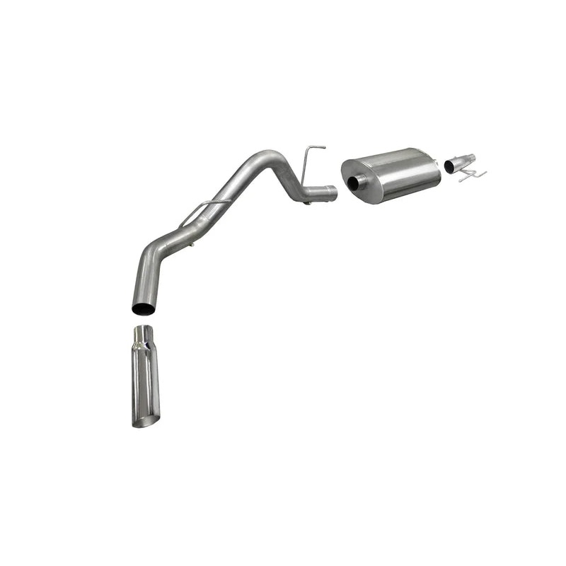 Corsa Performance – Sport / 3.0 in Cat-Back SSE 4.0 in Single Tip | Ford F-150 EcoBoost 2011-2014 3.5T