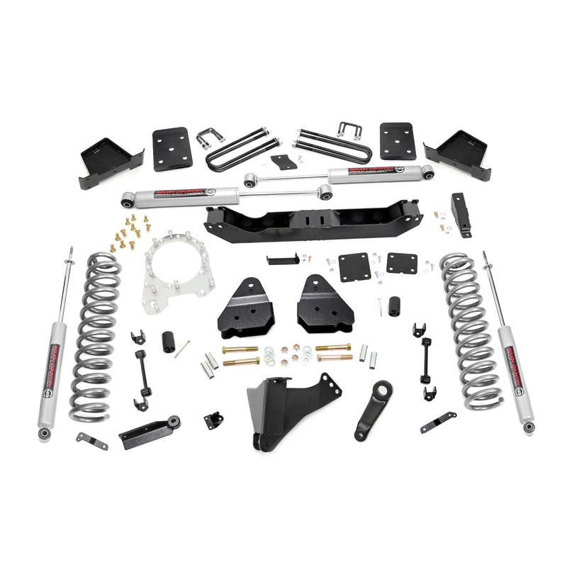 Rough Country 6 Inch Lift Kit OVLDS Fits Ford F-350 4WD 2017-2022