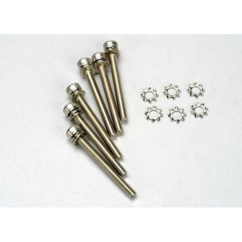 Traxxas Screws Cap-Head 3×28 HEX/ELW