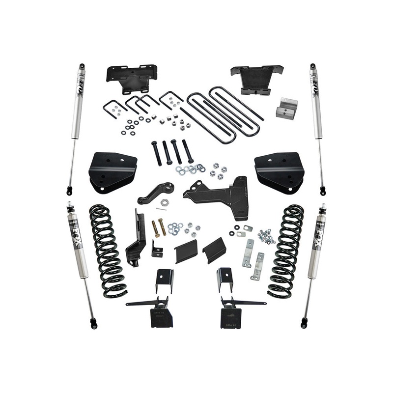 6″ Lift Kit w/ FOX Shocks – 17-22 F250/350 4WD Dsl w/o 4Link Arms w/o RadiusArms K167F