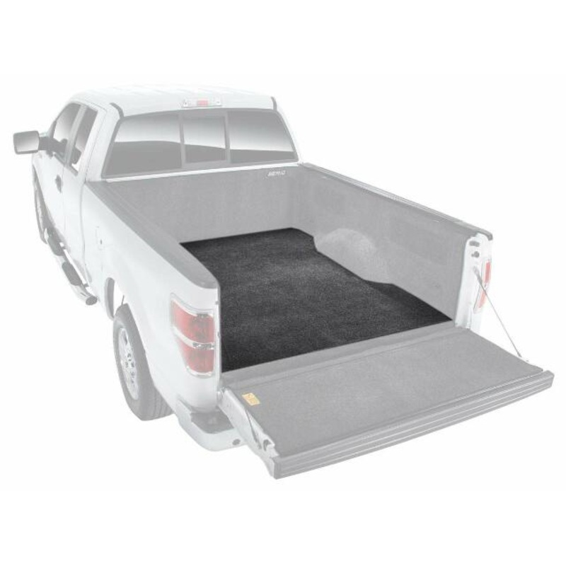 Bedrug Classic Bed Mat | 2004 – 2014 Ford F-150 Styleside 66.0 Bed, 06 – 08 Lincoln Mark (Models with Spray-In or No Bed Liner), Charcoal Grey | BMQ04SCS