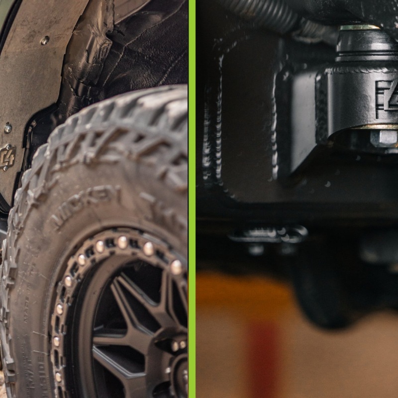 C4 Fabrication Oversized Tire Fitment Kit for Tacoma (2016-2023)