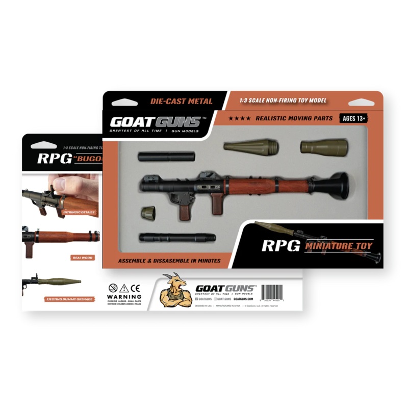 Goat Guns RPG Model – Black