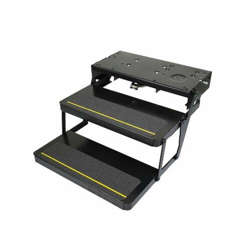 Kwikee 32 Series Electric Step Assembly with Logic Control Unit and No Switch Kit Compatible with RVs and Travel Trailers
