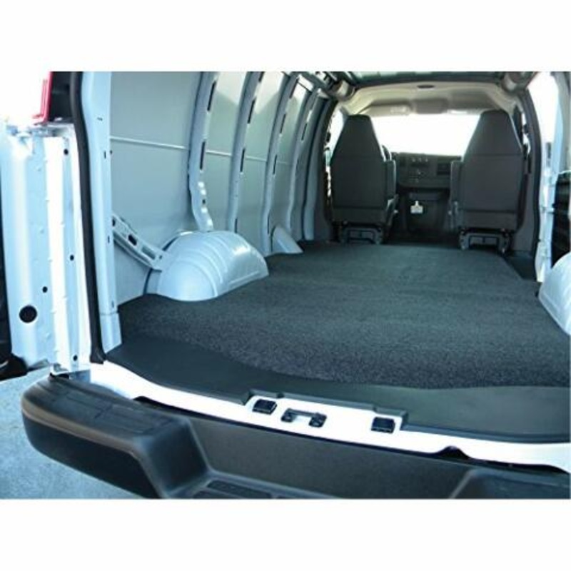 Bedrug / VanRug | Compatible with 96 –  Chevy Express / GMC Savana Extended, Charcoal Grey | VRG96X 2024