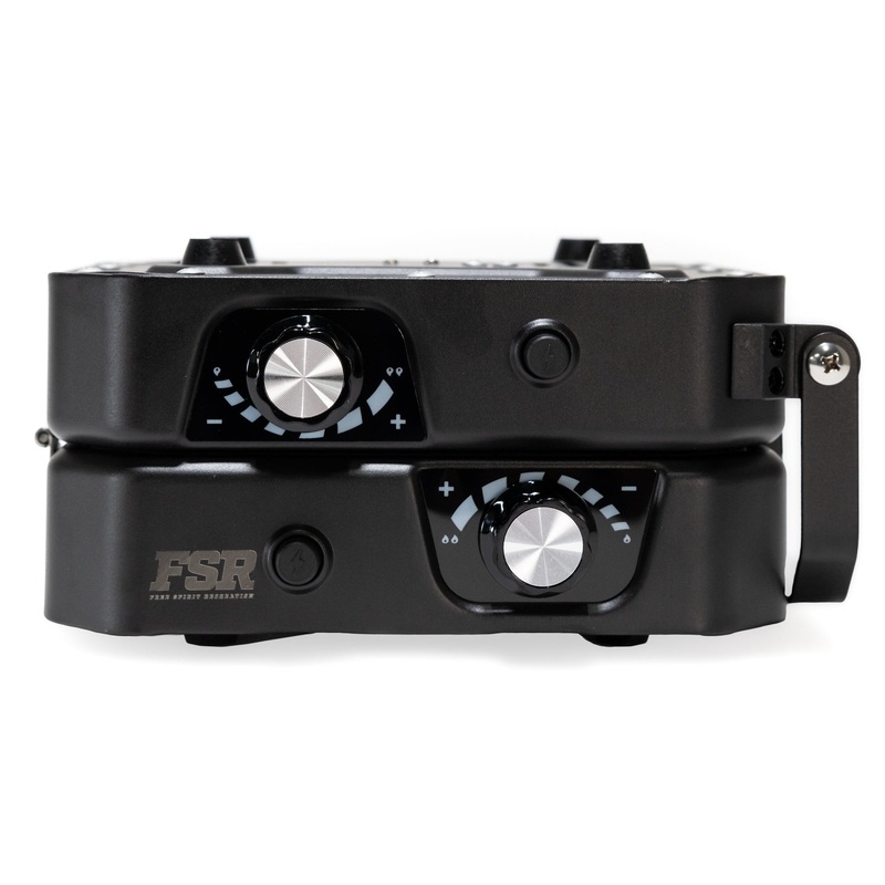 FSR Portable 2 Burner Camp Stove & Wind Screen