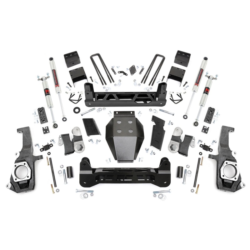 Rough Country 7.5 Inch Lift Kit NTD M1 Fits Chevrolet/GMC 3500 2/4WD 2011-2019
