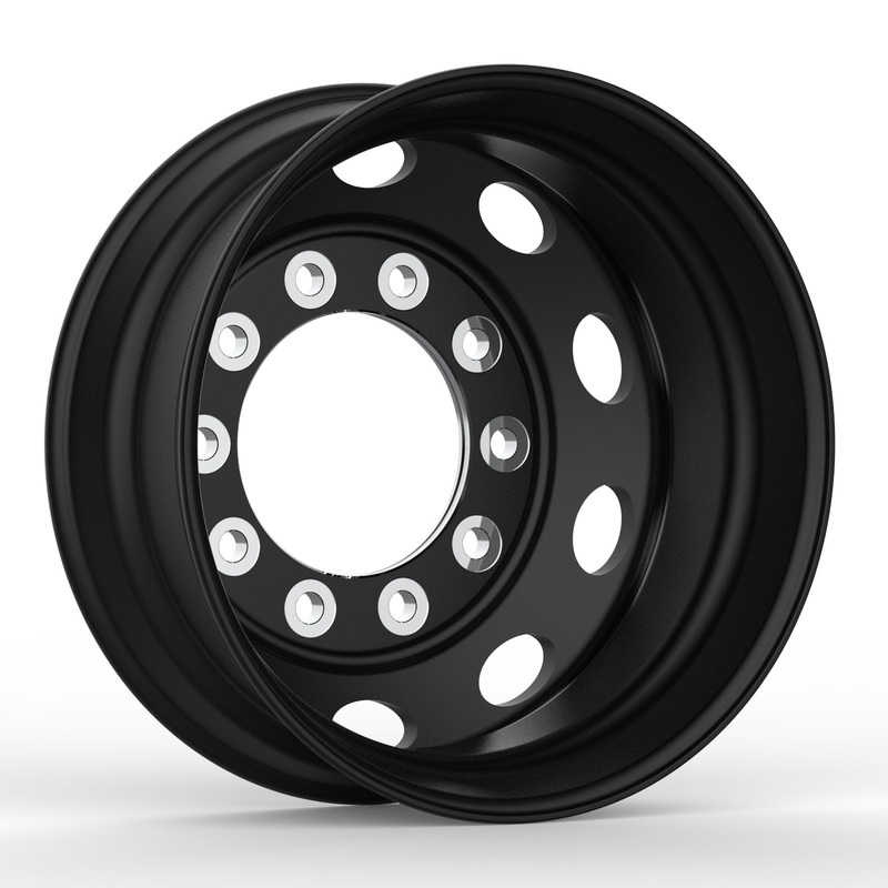 22.5×8.25 NORTHSTAR 10X285MM HUB PILOT “SATURN” BLACK REAR