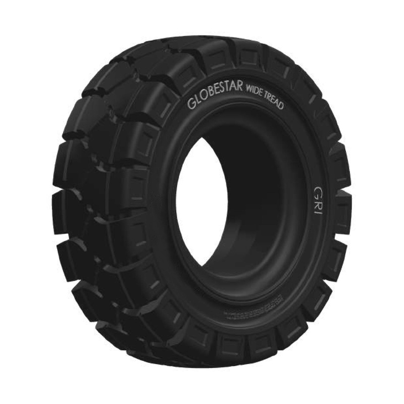 23×10-12 8″ GRI GLOBESTAR Wide Tread, Standard, Solid, Black