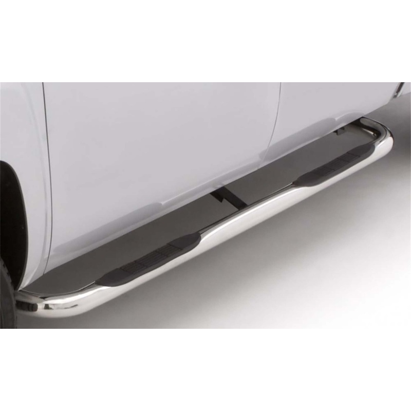 3 In Round Bent Nerf Bars Stainless Steel Polished 22677910