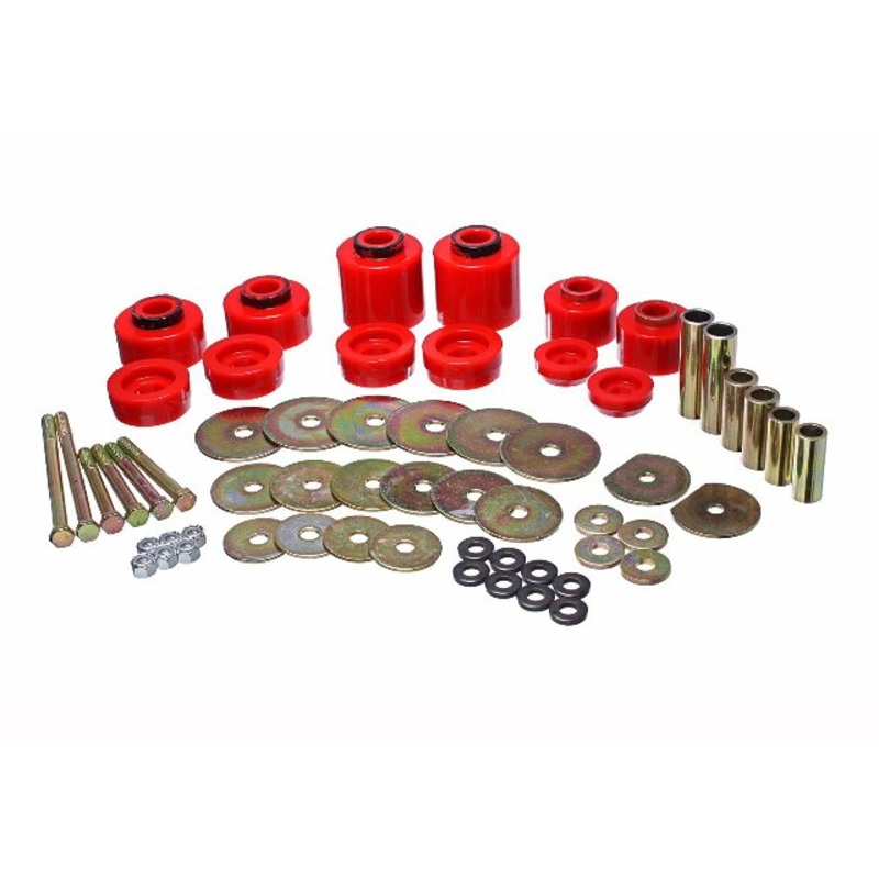 Energy Suspension 4.4123R Body Mount Bushing Set, 1 Pack