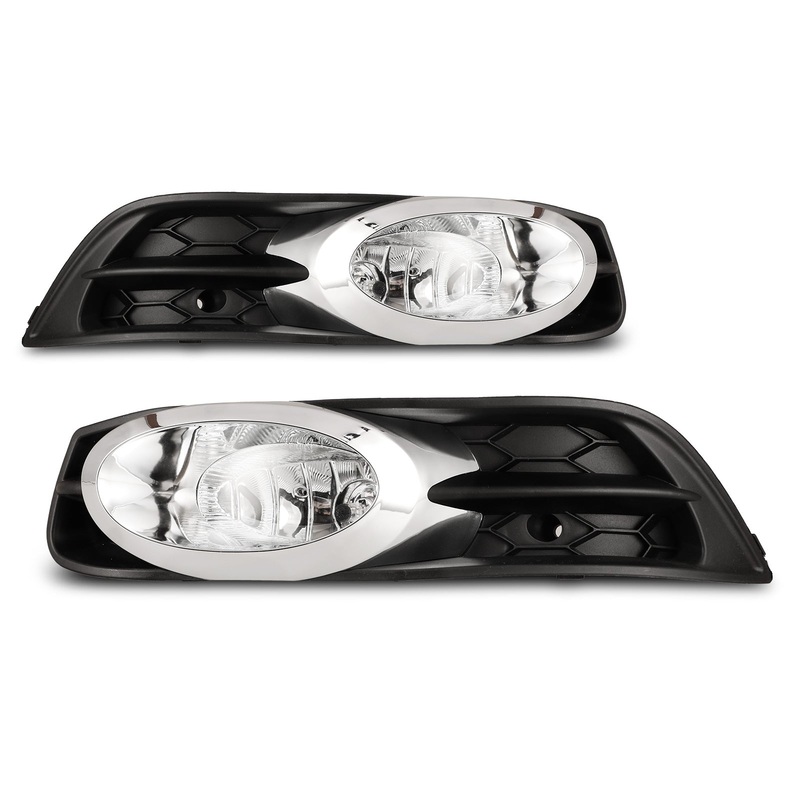 For 2012-2013 Honda Civic 2Dr Fog Lights – Clear
