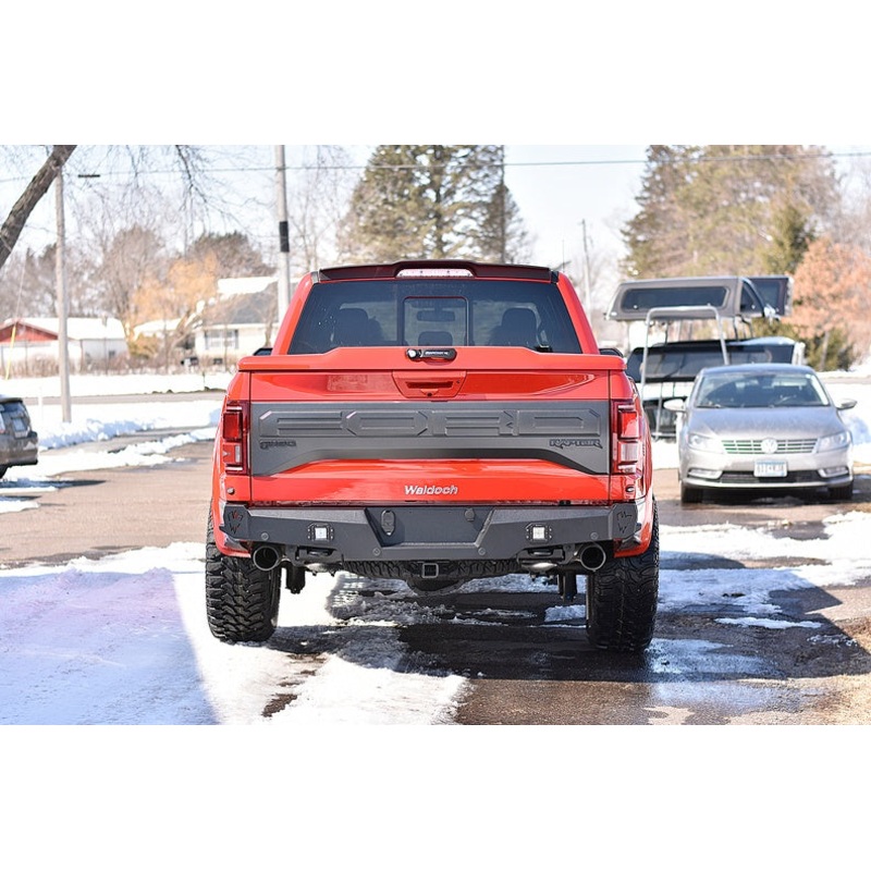 Ford Raptor 2017 – 2022 Waldoch Custom Aluminum Rear Bumper B-RE-F118 AL-RBM17FDN