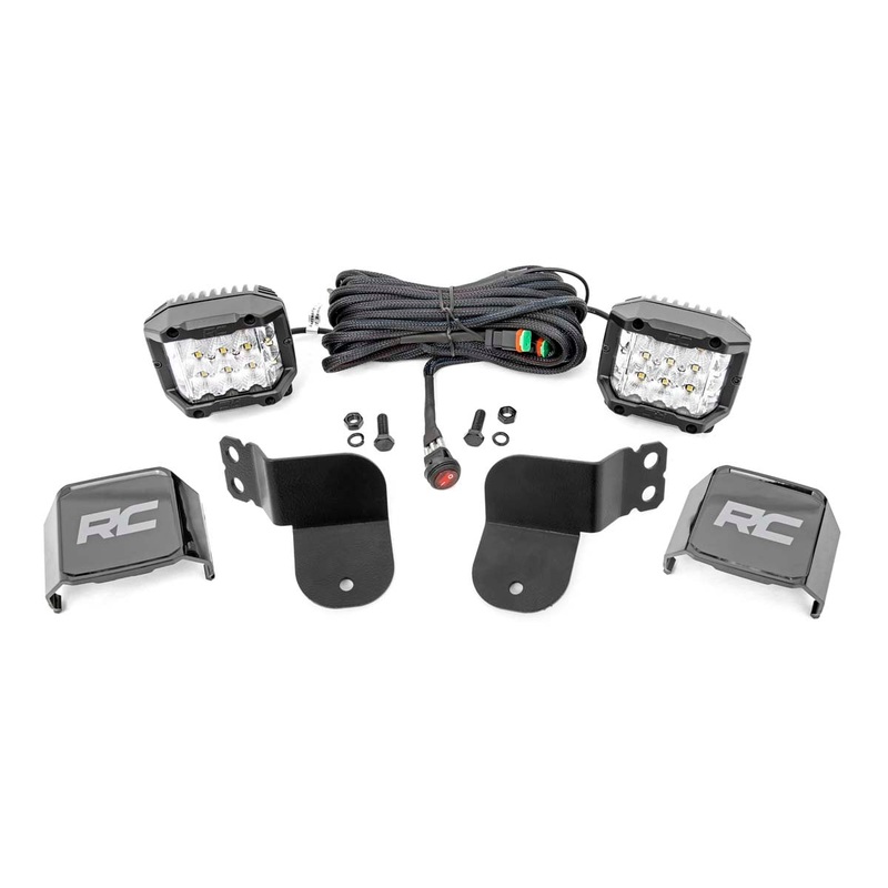 LED Light Kit | Cage Mount | 3″ OSRAM | Wide Angle | Polaris General