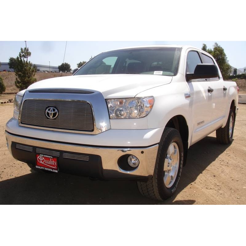 T-REX Grilles 21959 Polished Aluminum Horizontal Grille Fits 2007-2009 Toyota Tundra