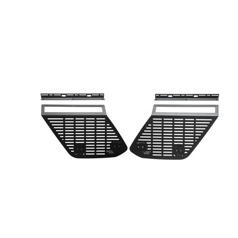 WESTCOTT DESIGNS 2010-2024 Toyota 4Runner (5th Gen) Roof Rack Side Window Molle Panels Attachement