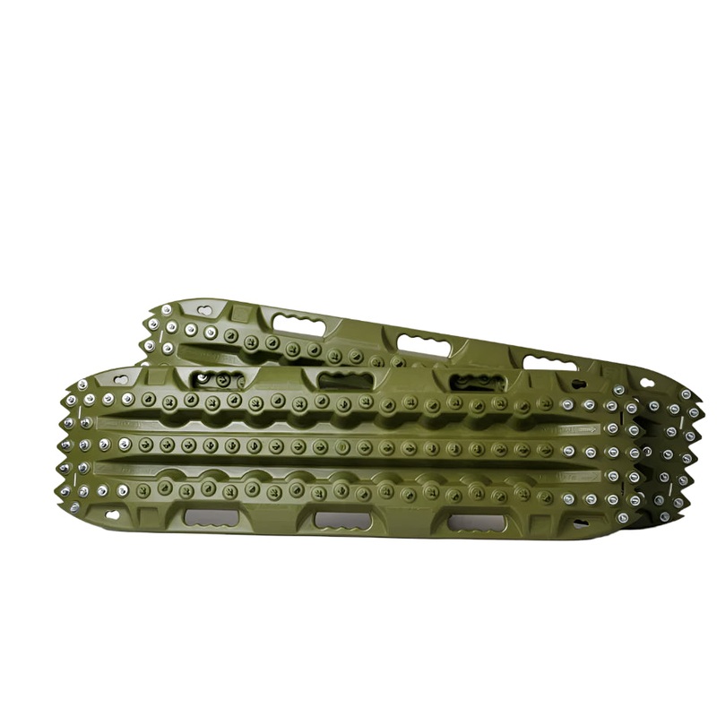 ACTIONTRAX Metal Teeth Recovery Traction Board (OD Green)