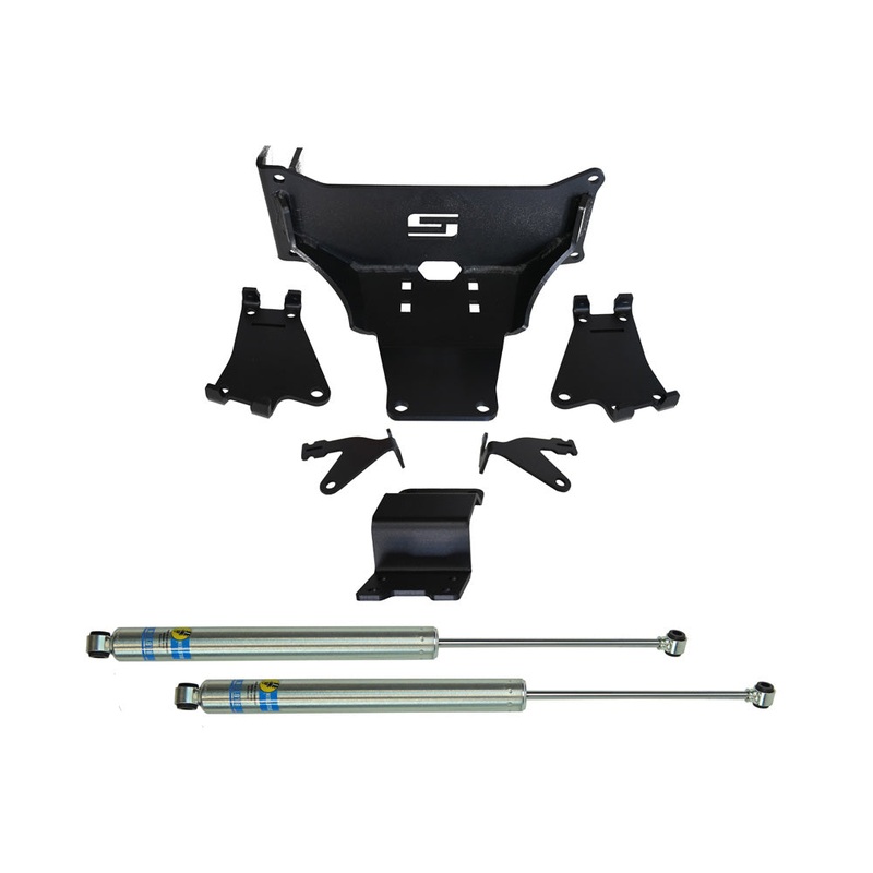 Dual Steering Stabilizer Kit-w/ Bilstein Shocks-05-22 F250/350 4WD-No Lift Req 92742