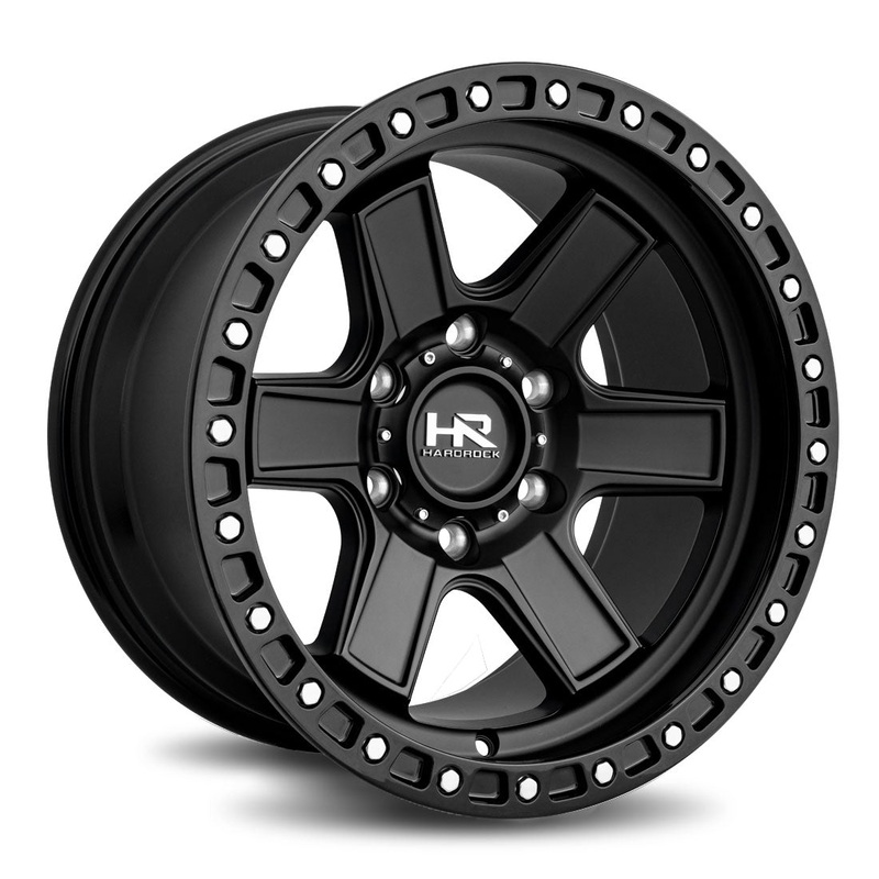 Hardrock Offroad – H104 17×9 Matte Black