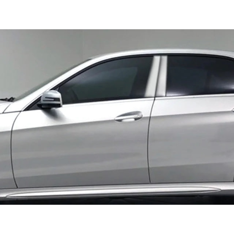 QAA PP10060 Stainless Steel Pillar Post Trim 4pc, Fits 2010-2016 Mercedes E Class