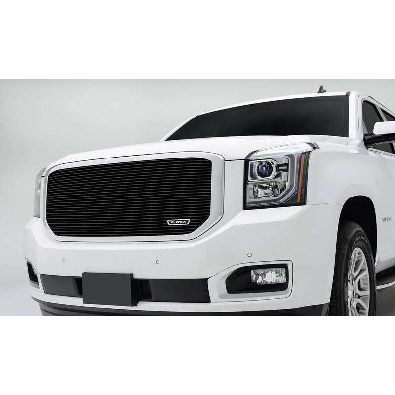 T-REX Grilles 20169B Black Aluminum Horizontal Grille Fits 2015-2020 GMC Yukon Yukon XL