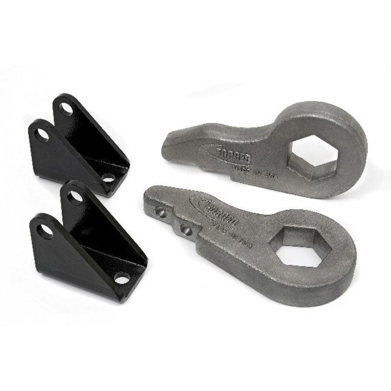 Daystar, Chevy/GMC Hummer H2 2″ Leveling Kit, Compatible with to  4WD, all transmissions, all cabs KG09106, Made in America,Black 2010