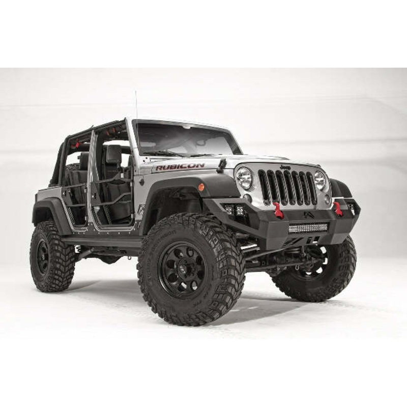 Fab Fours JK07-D1851-1 Vengeance Front Bumper Fits 07-18 Wrangler (JK)