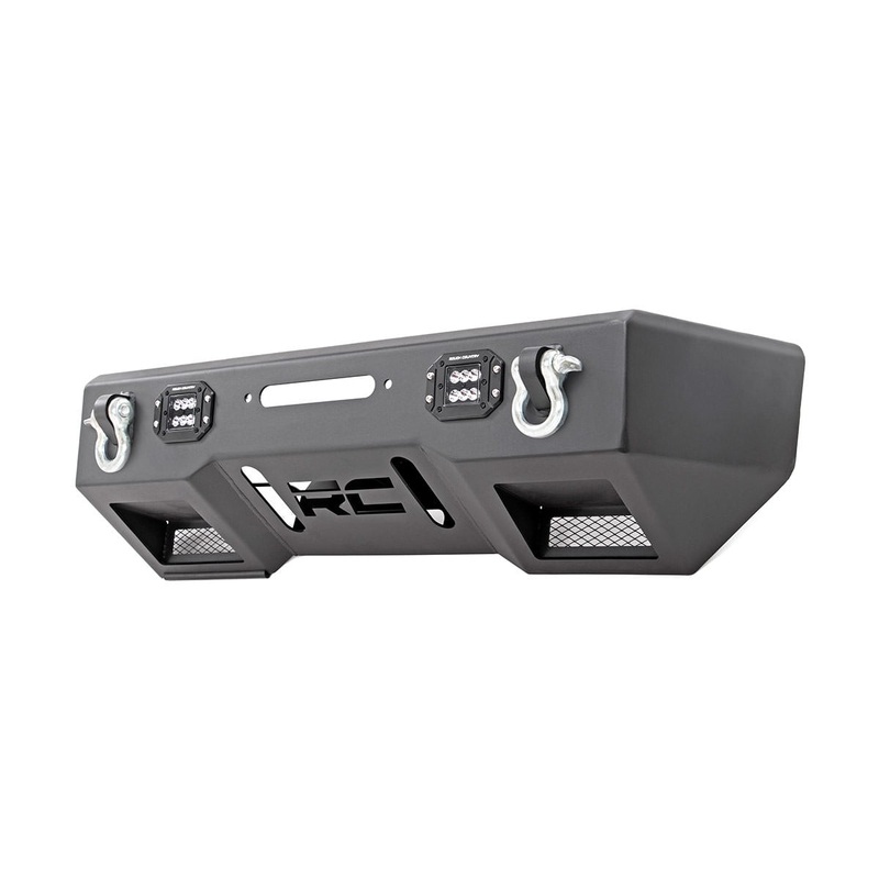 Front Bumper | Stubby | BLK LED | Jeep Gladiator JT/Wrangler JK & JL/Wrangler Unlimited 4WD