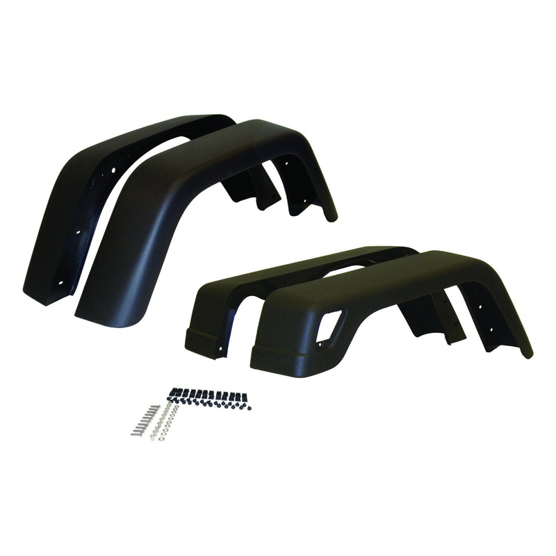 Crown Automotive 55254918K7 Fender Flare Kit Fits 97-06 Wrangler (TJ)
