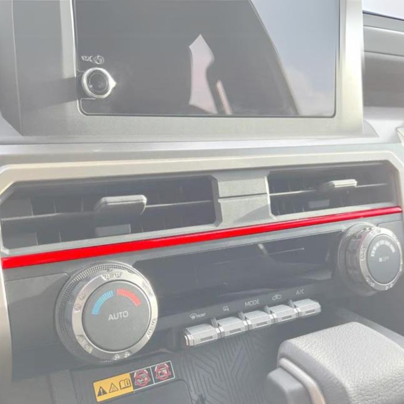 Tufskinz Strip Above Climate Control Accent Trim for Tacoma (2024-2025)/ 4Runner (2025)