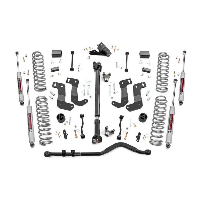 3.5 Inch lift Kit | C/A Drop | FR D/S | Jeep Wrangler Unlimited 4WD (2024)