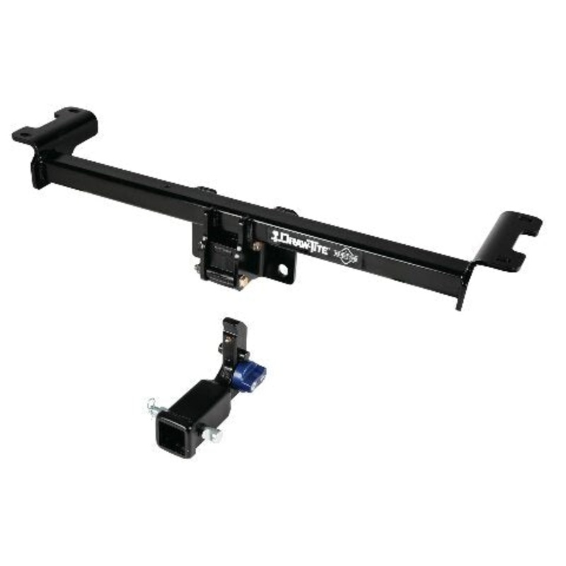 Draw-Tite Hidden Hitch 76902, Completely Hidden Trailer Hitch, 2 in. Removable Receiver, Black, Compatible with   Acura RDX 2022