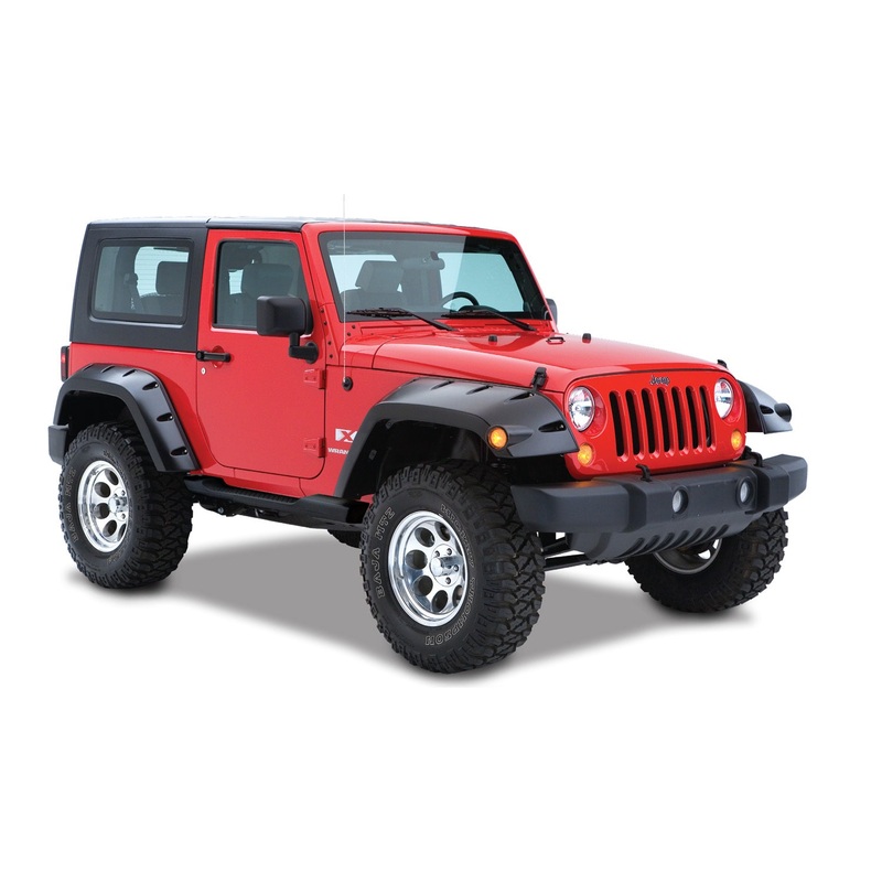 Fender Flares Max Pocket Style 2Pc Rear 10046-02