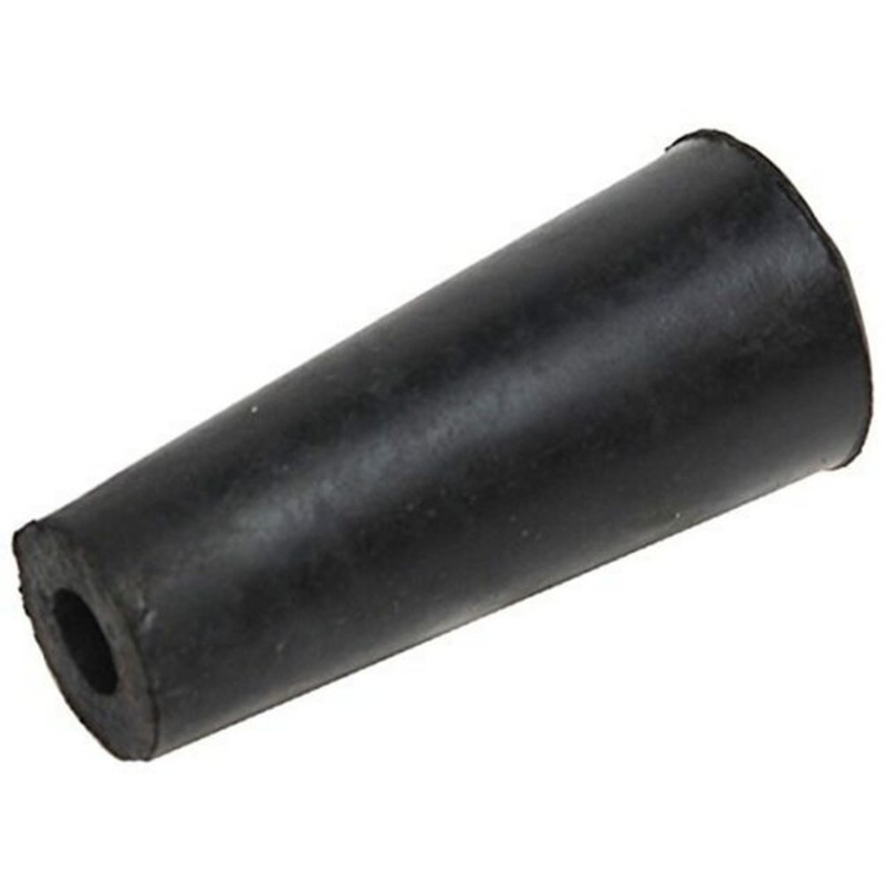 RV Designer E227, Entry Door Bumper, Black Rubber, 2-1/4 inch, Outside Hardware